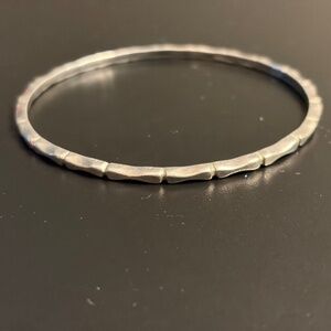 Solid 925 Sterling Silver Bangle Bracelet